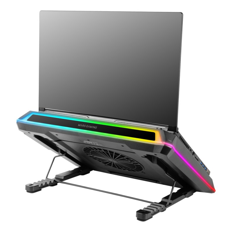 Mars Gaming MNBC-ULTRA système de refroidissement pour ordinateurs portables 45,7 cm (18") 2400 tr/min Noir