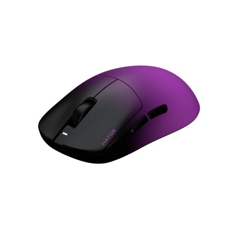 Souris sans fil Gamer Hator Quasar 3 Ultima 8K (Noir/Violet)