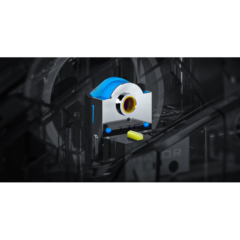 Souris sans fil Gamer Hator Quasar 3 Ultima 8K (Noir/Violet)