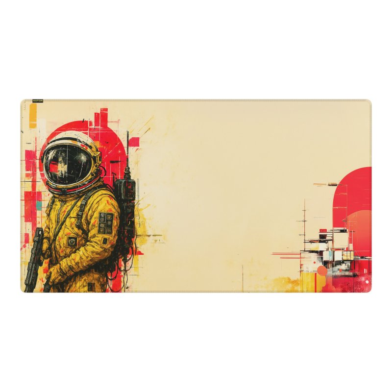 Tapis de Souris Hator Tonn Evo Astronaut - Taille 3XL (Jaune)