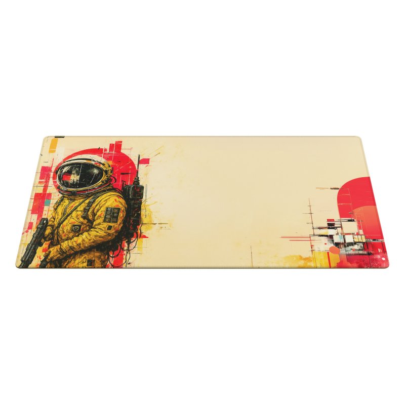 Tapis de Souris Hator Tonn Evo Astronaut - Taille 3XL (Jaune)