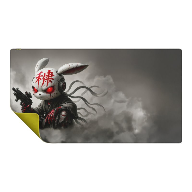 Tapis de Souris Hator Tonn Evo Angry Bunny - Taille 3XL (Gris)