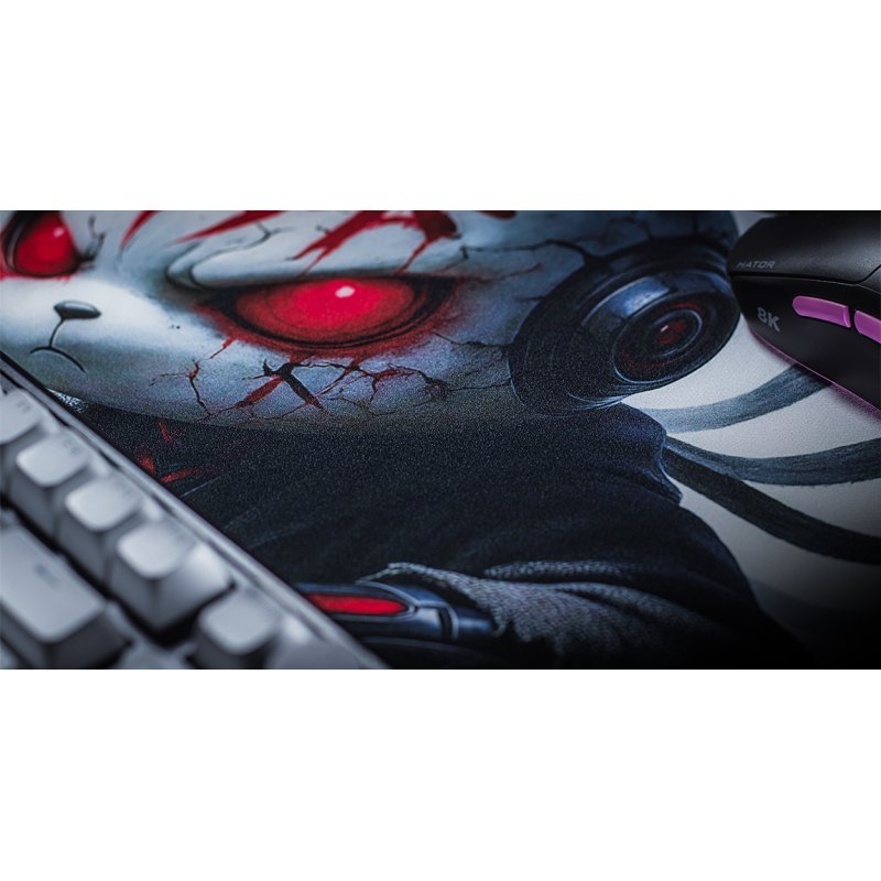 HATOR Tonn EVO 3XL Angry bunny Tapis de souris de jeu Multicolore