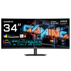 MO34WQC36 QD-OLED (86.8 cm (34 Zoll), schwarz, WQHD, Curved, HDMI, DP, USB-C, USB-Hub, 360Hz Panel)