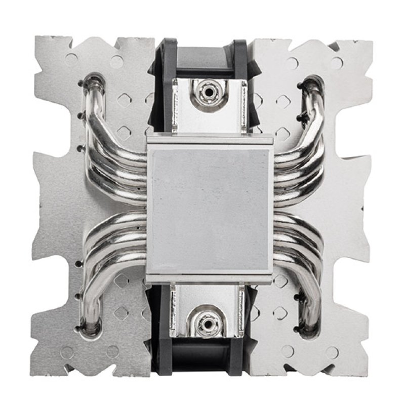 Silverstone XED120S Processor Heatsink/Radiator 12 cm Silver 1 pc(s)
