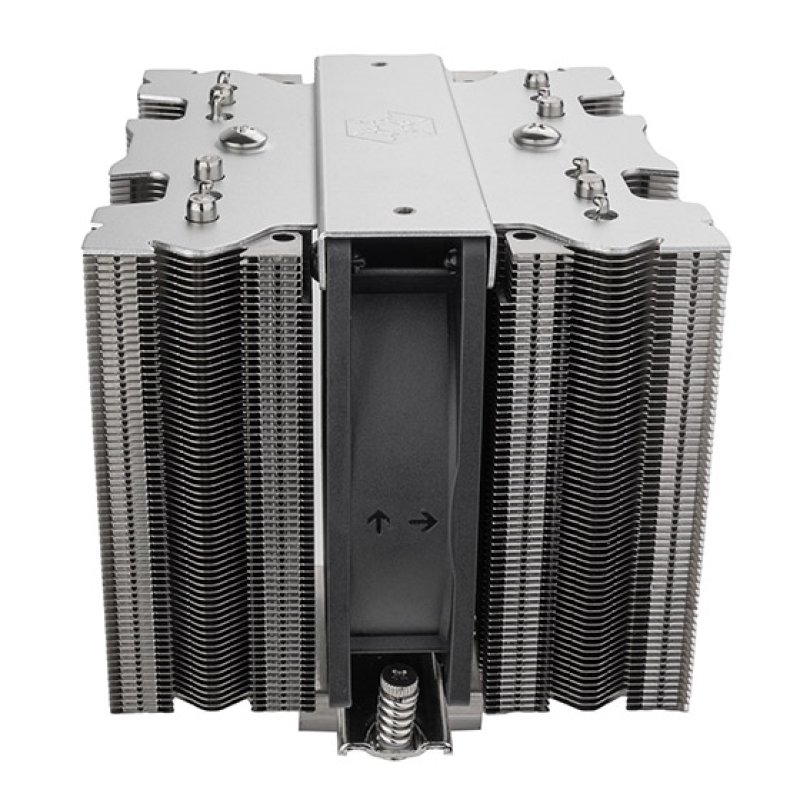 Silverstone XED120S Processor Heatsink/Radiator 12 cm Silver 1 pc(s)