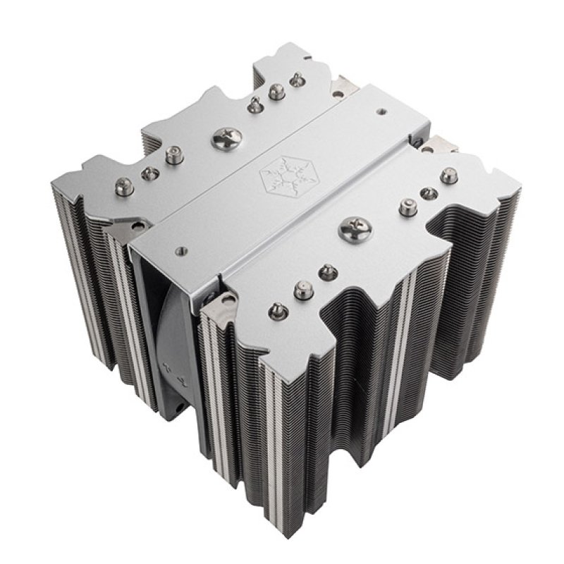 Silverstone XED120S Processor Heatsink/Radiator 12 cm Silver 1 pc(s)