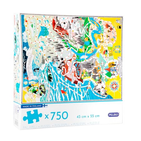 Moomin - Puzzle 750 pieces, Moominvalley (40855368)