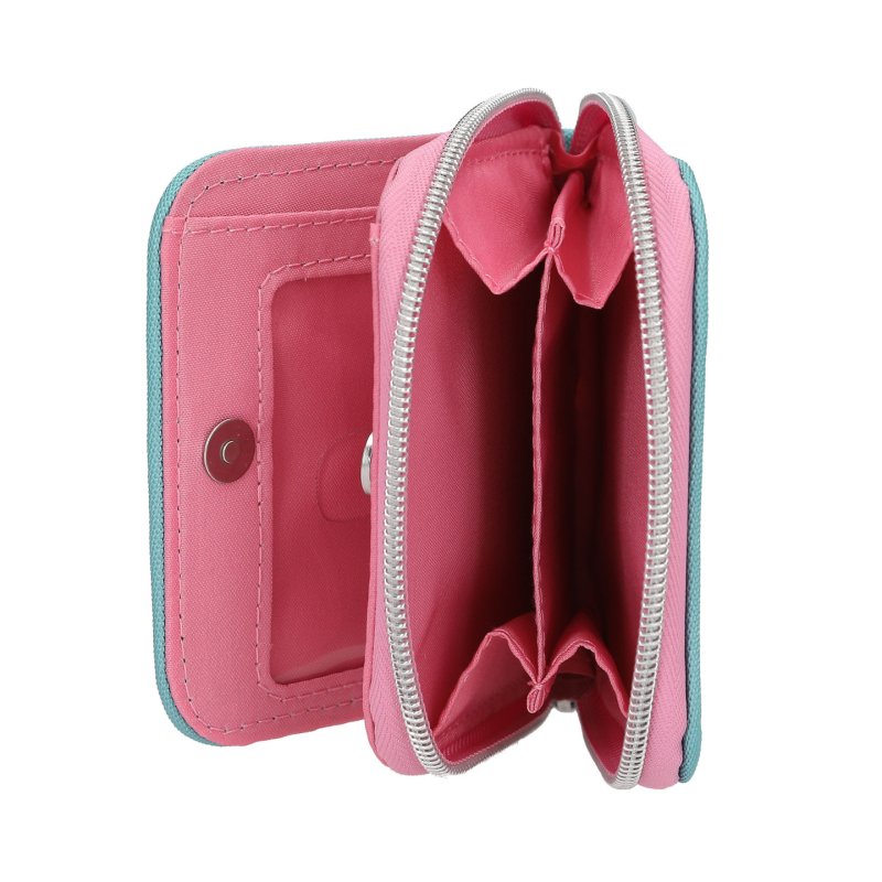 TOPModel 0414105 wallet/card case/travel document holder Multicolour Polyester, Zinc, Polyvinyl chloride (PVC),