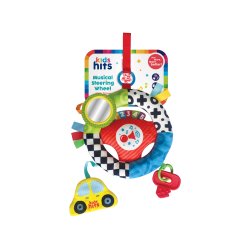Kids Hits - Musical Steering Wheel, Little Driver (KH57/001)
