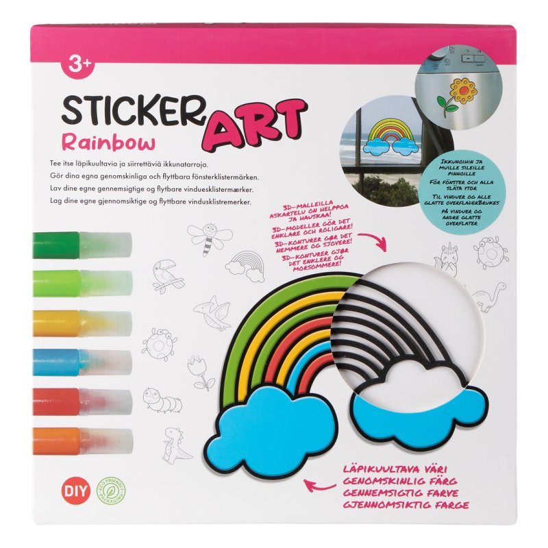 Sticker Art - Creation Set Rainbow (33130061)