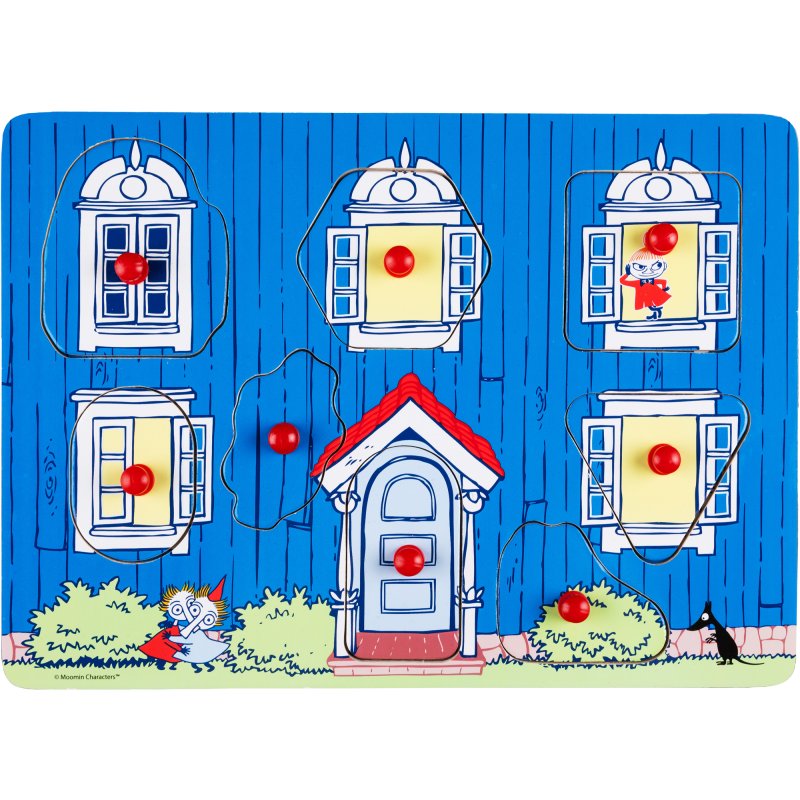 Moomin - Peg Puzzle Moominhouse (35527005)