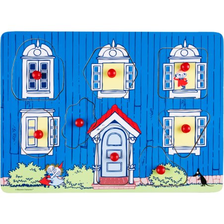 Moomin - Peg Puzzle Moominhouse (35527005)