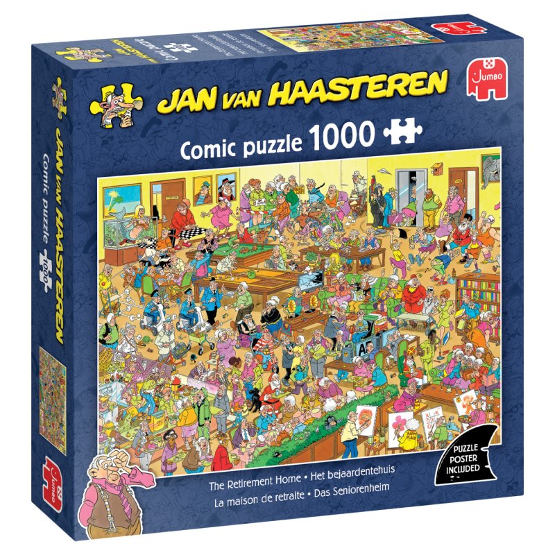 Jan van Haasteren - La maison de retraite (1000 pièces)