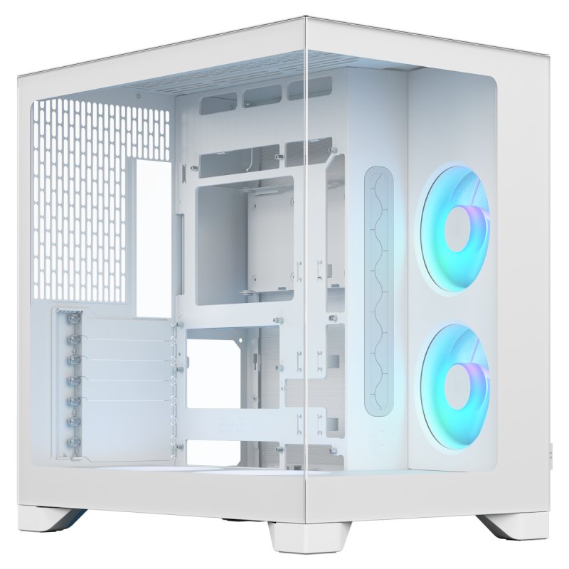 FRACTAL POP 2 VISION WHITE RGB CASE