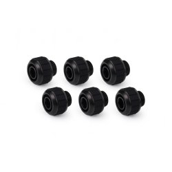 Alphacool Apex Grip SoftTube fitting 13/10mm G1/4 black Set 6 pcs