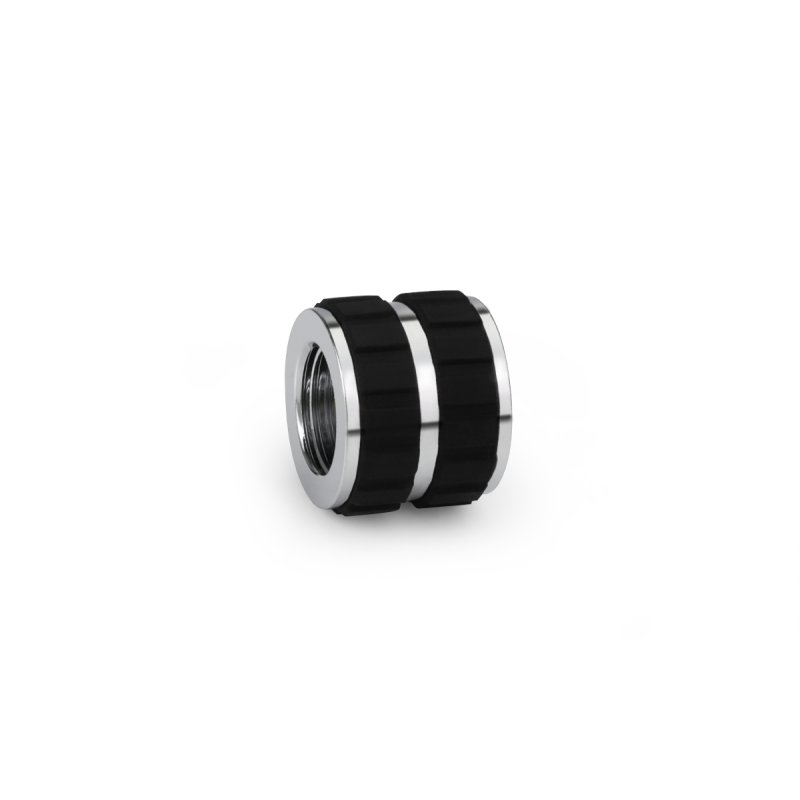 Alphacool Apex Grip sleeve 16mm IT/IT G1/4 chrome