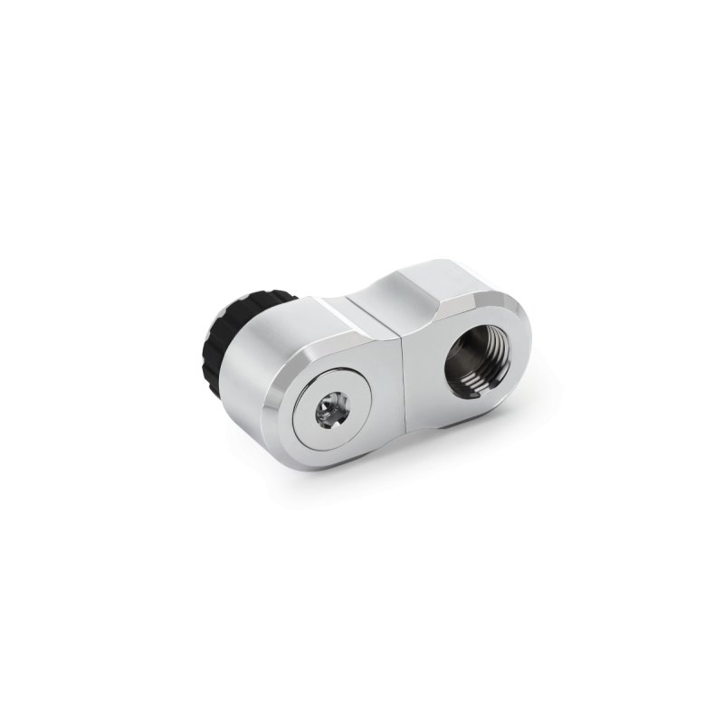 Alphacool Apex Grip offset 27mm 2x 90° OT/IT G1/4 rotatable chrome
