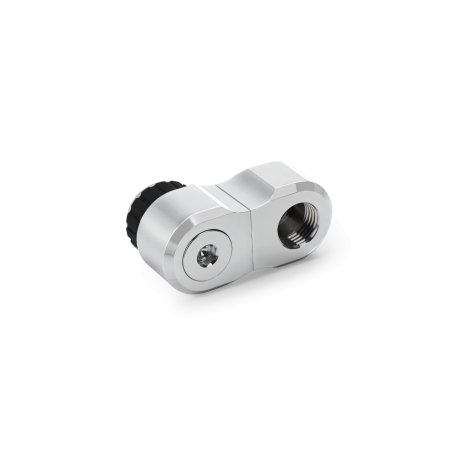 Alphacool Apex Grip offset 27mm 2x 90° OT/IT G1/4 rotatable chrome