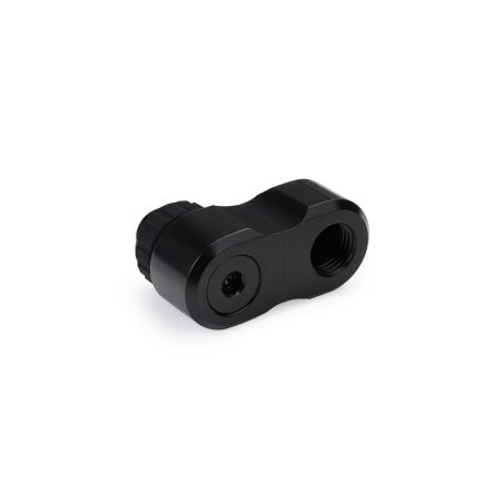 Alphacool Apex Grip offset 27mm 2x 90° OT/IT G1/4 rotatable black