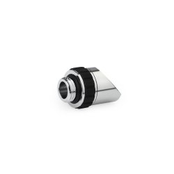 Alphacool Apex Grip adapter 45° OT/IT G1/4 rotatable chrome