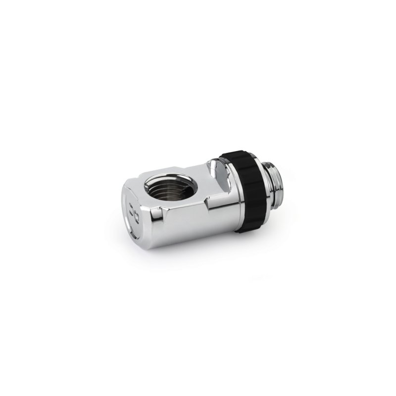 Alphacool Apex Grip adapter 90° OT/IT G1/4 rotatable chrome Set 4 pcs
