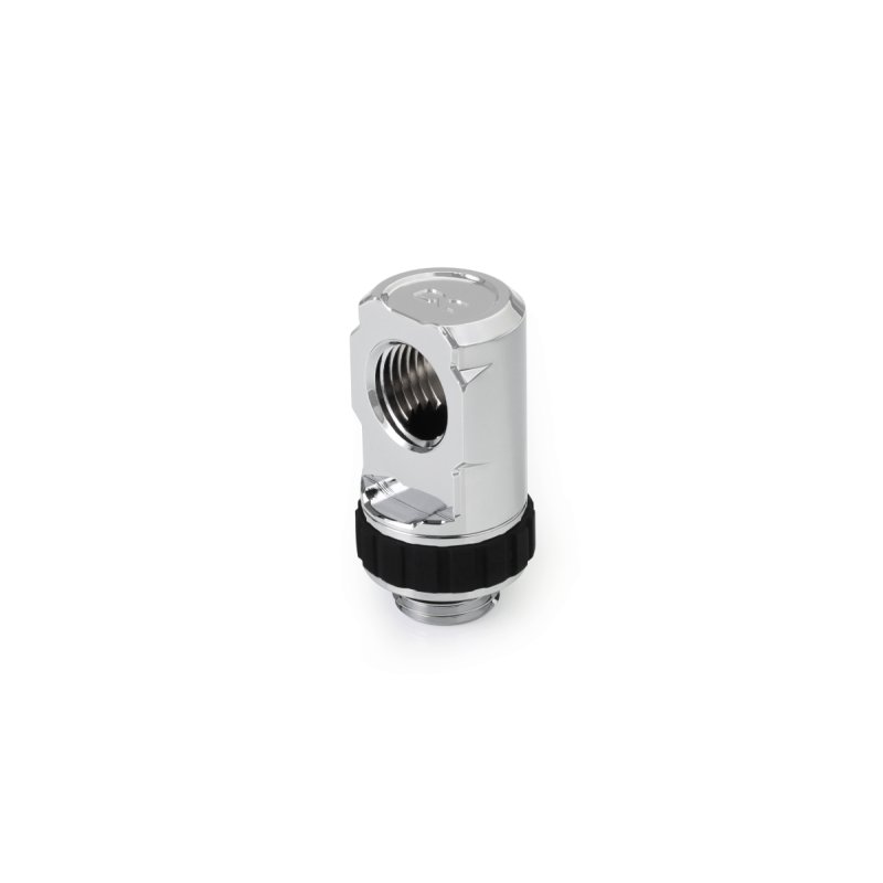 Alphacool Apex Grip adapter 90° OT/IT G1/4 rotatable chrome Set 4 pcs