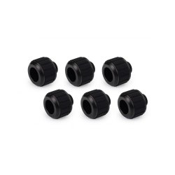 Alphacool Apex Grip HardTube fitting 13mm G1/4 black Set 6 pcs