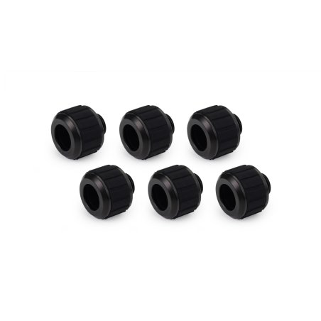 Alphacool Apex Grip HardTube fitting 13mm G1/4 black Set 6 pcs