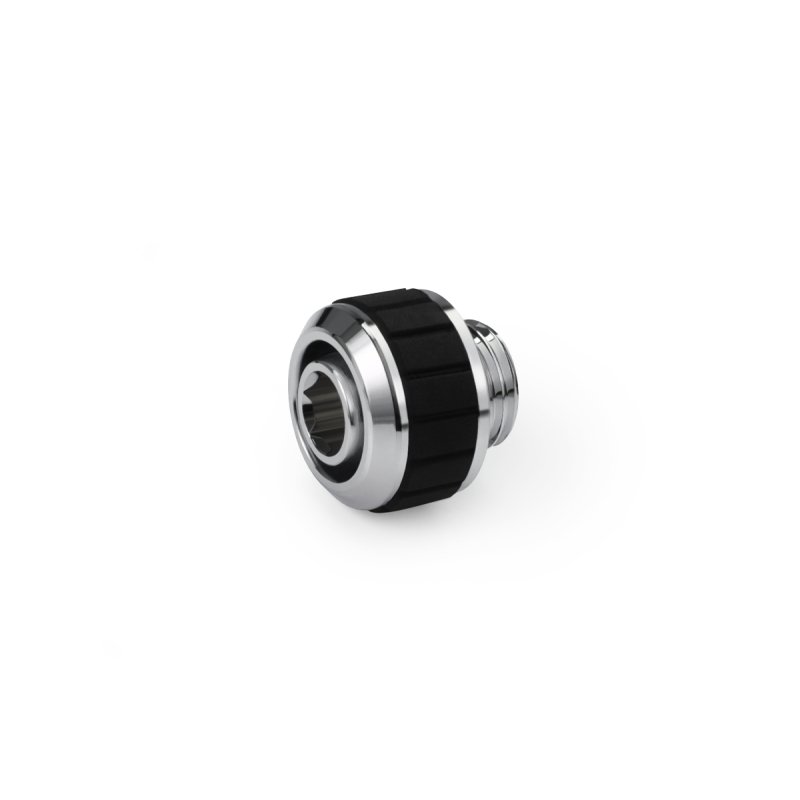 Alphacool Apex Grip SoftTube fitting 13/10mm G1/4 chrome Set 6 pcs