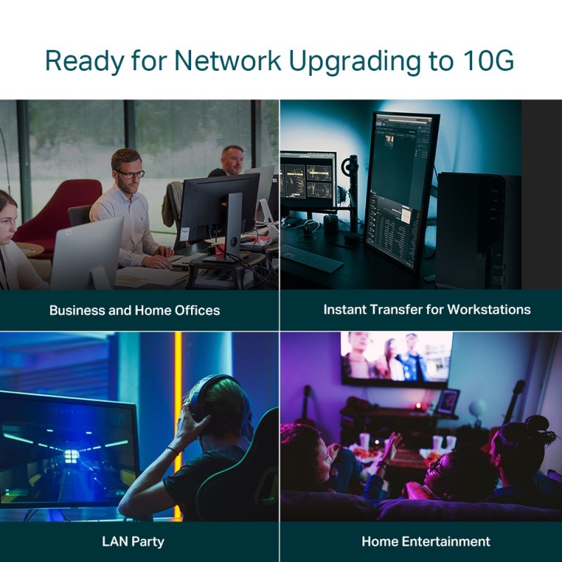 8-PORT 10G MULTI-GIGABIT SWITCH