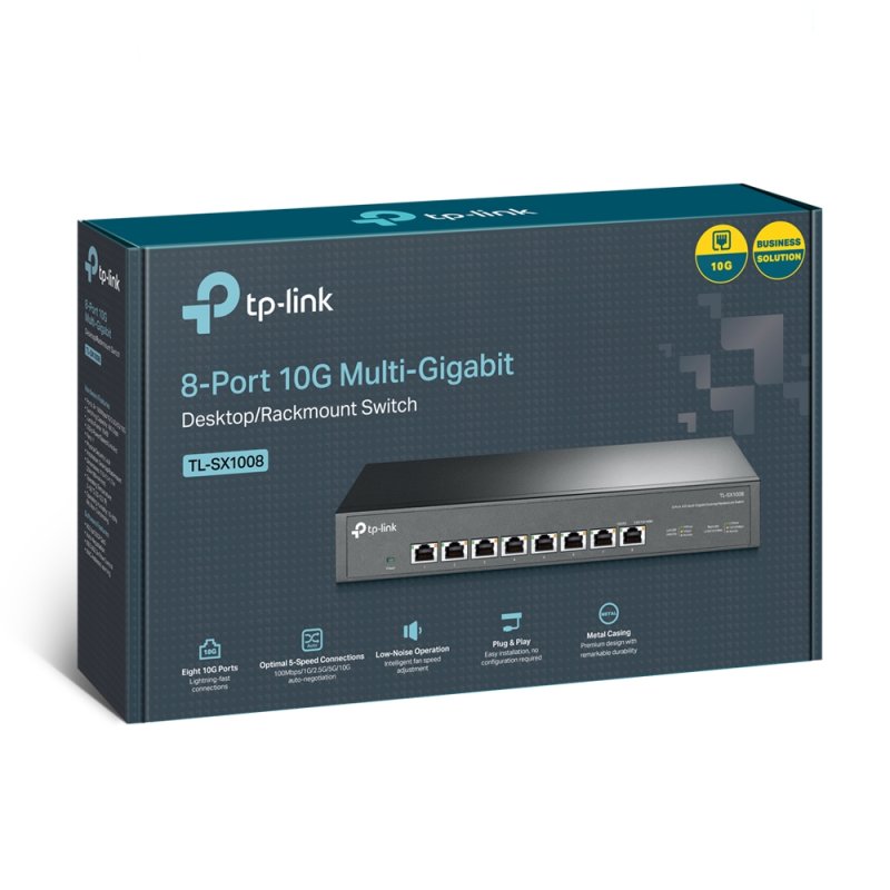 8-PORT 10G MULTI-GIGABIT SWITCH
