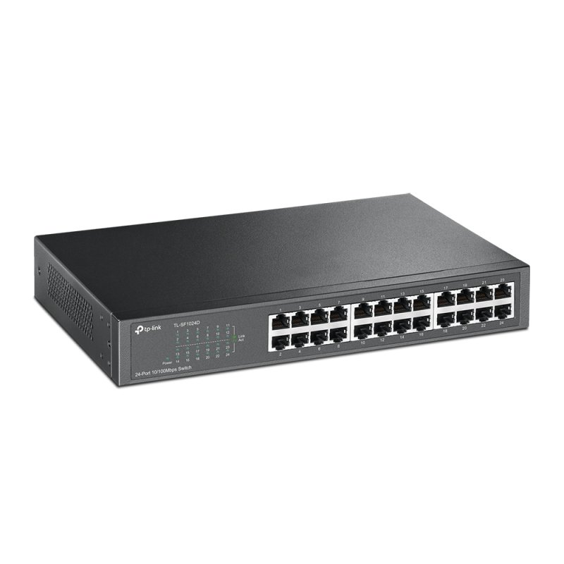 TP-Link TL-SF1024D commutateur réseau Non-géré Fast Ethernet (10/100) Gris