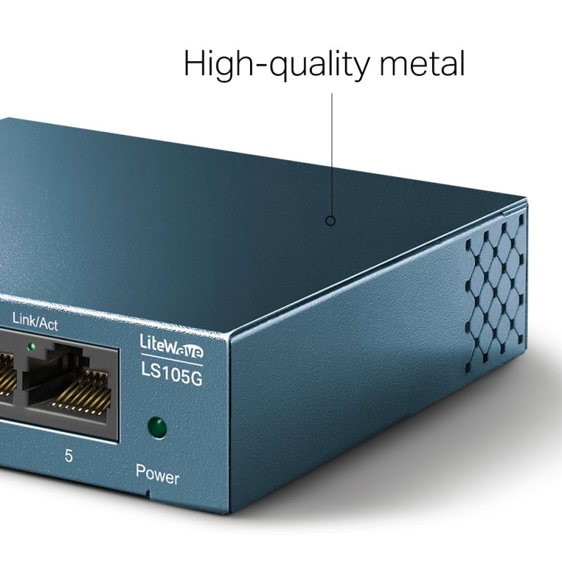 LITEWAVE 5-PORT GIGABIT SWITCH