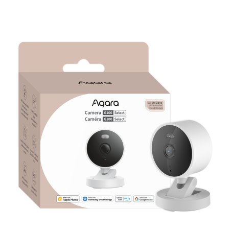 Aqara G100 Select Cube Caméra de sécurité IP Intérieure et extérieure 2304 x 1296 pixels Plafond/mur
