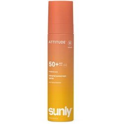 Attitude Sunly Mineral Spray Spf 50 Mineral Sunscreen Spray