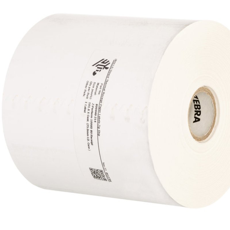 Zebra Z-Perform 1000D White Self-adhesive printer label