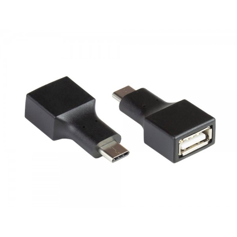 Alcasa USB-AD201 cable gender changer USB C USB A Black