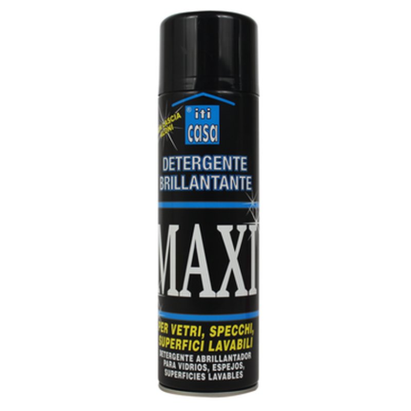 Iticasa Maxy Spray Detergent For Glass Mirrors And Washable Surfaces 500 Ml