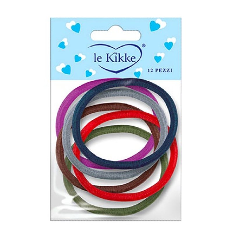 Le Kikke Ecofriendly Elastic Hair Ties In Winter Colors 45 O