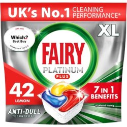 Fairy Platinum Plus Allin1 Dishwasher Tablets