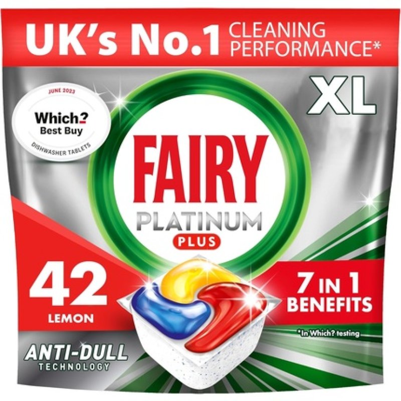 Fairy Platinum Plus Allin1 Dishwasher Tablets