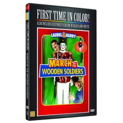 March of the Wooden Soldiers (Colorised) Laurel and Hardy