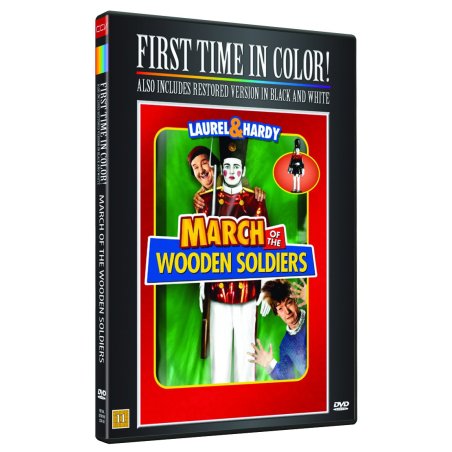 March of the Wooden Soldiers (Colorised) Laurel and Hardy