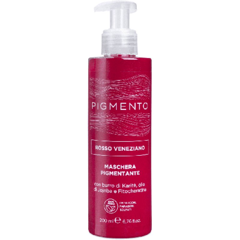 Pigmento Mask 200ml Venetian Red Hair Color Treatment
