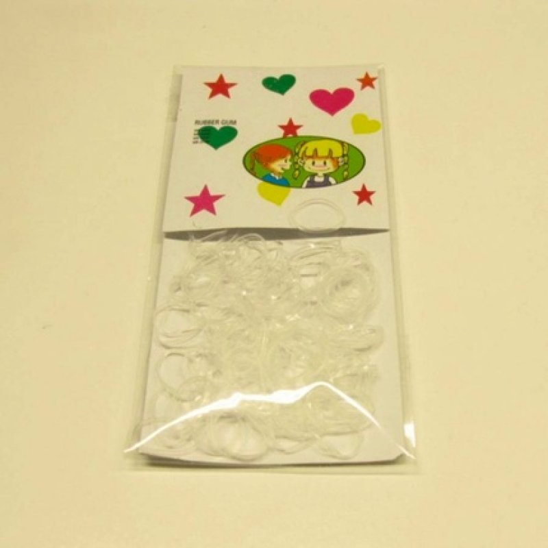Capello Point Super Mini Transparent Hair Elastics