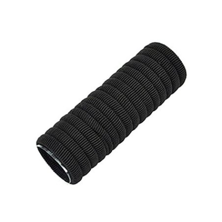 Le Kikke Basic Black Hair Ties 45 Cm Diameter Thickness 055 Cm