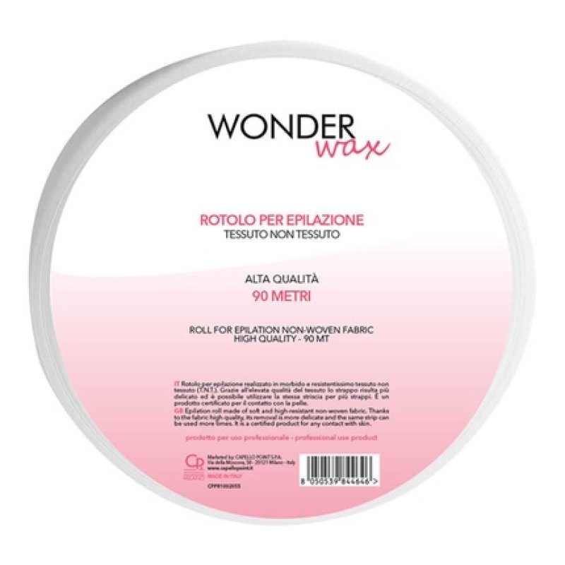 Wonder Wax Rotolo Tnt 90mt Hair Wax
