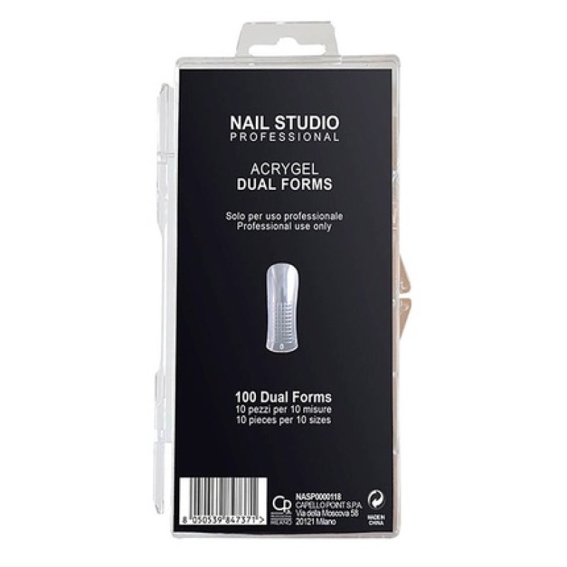 Nail Studio Professional Dual Forms 10 Pieces