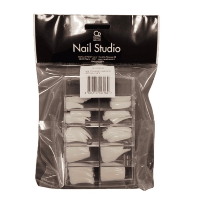 Nail Studio Professional Natural Square Tips 100 Pieces